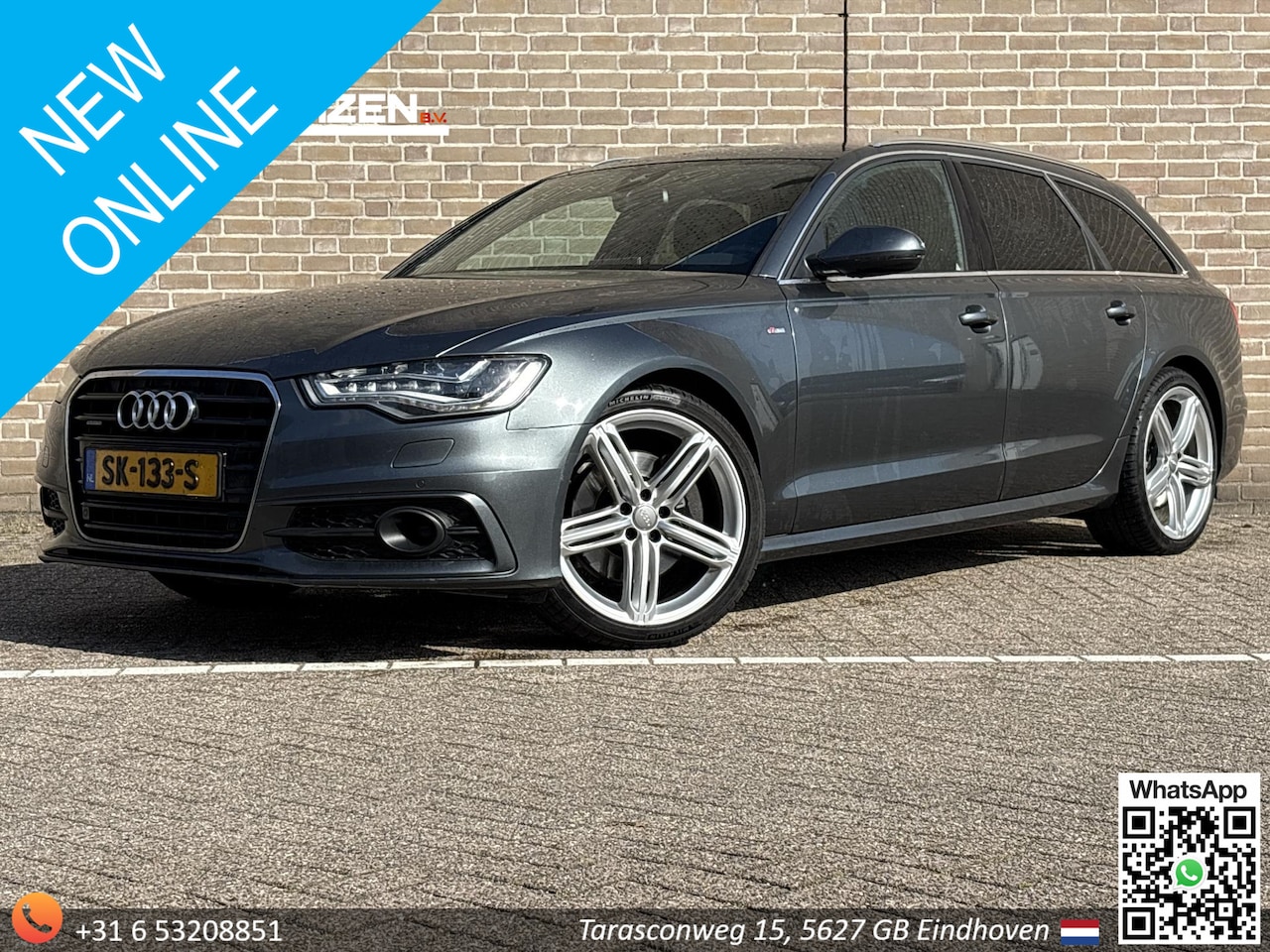 Audi A6 Avant - 3.0 TDI quattro Pro Line Plus Automaat | Leder/Alcantara | Climate | Cruise | Navi | Camer - AutoWereld.nl