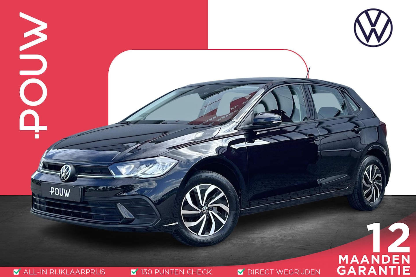 Volkswagen Polo - 1.0 TSI 95pk Life | App Connect | PDC | Adaptive Cruise - AutoWereld.nl