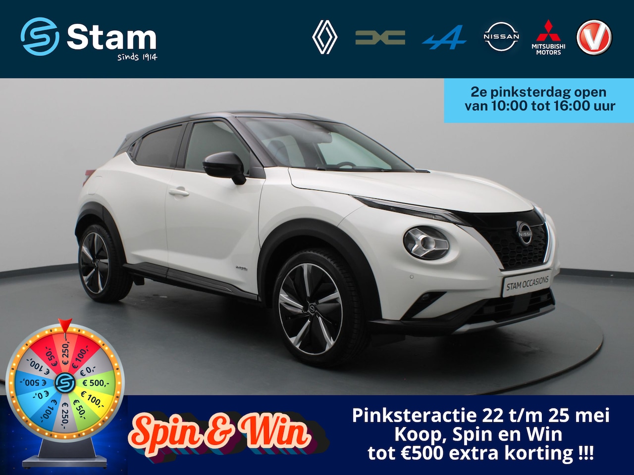 Nissan Juke - Hybrid N-Design 143pk Camera | Cruise | Navi | Parkeersens. v+a | Stoel-/voorruitverw. - AutoWereld.nl