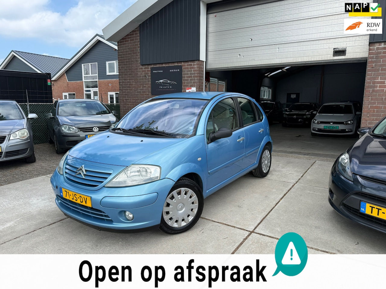Citroën C3 - 1.4i Exclusive |NIEUWE APK|AIRCO|NAP KM|CLIMATE CONTROL|TREKHAAK|ELECT.PAKKET|CENTRL.DEURE - AutoWereld.nl