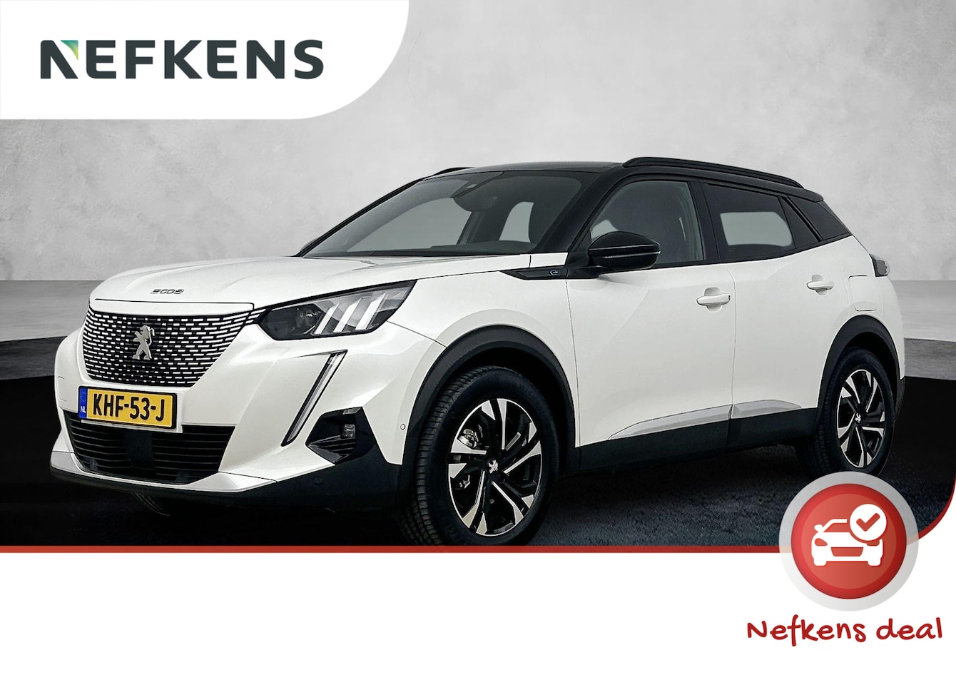 Peugeot e-2008 - SUV EV GT 50 kWh 136pk | Accu 94% | Schuif/kanteldak | Navigatie | Stoelverwarming | Dodeh - AutoWereld.nl
