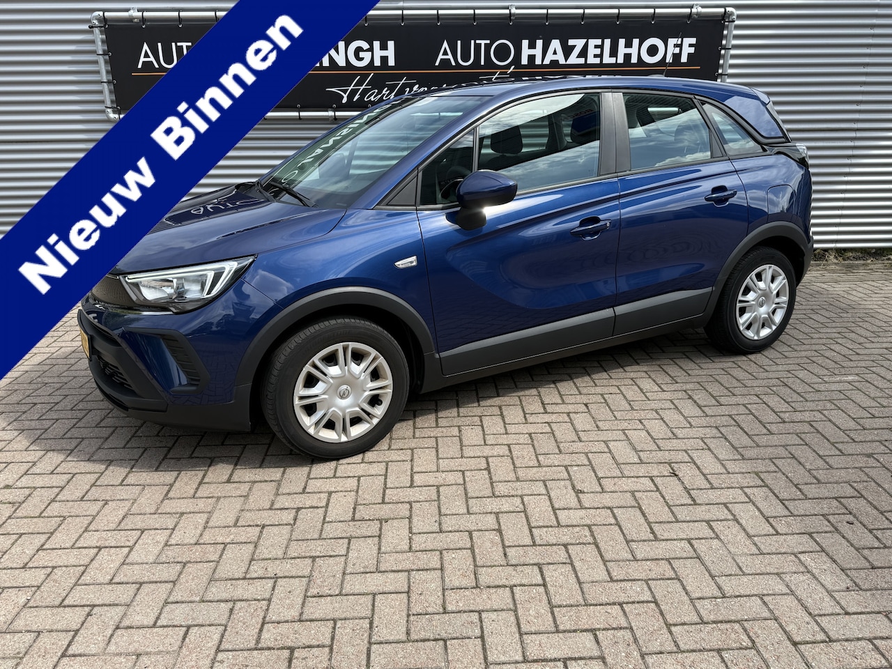 Opel Crossland - 1.2 slechts 50.447km!! 1 e eigenaar! | Rijstrooksensor | Airco | DAB | Cruise Control | El - AutoWereld.nl