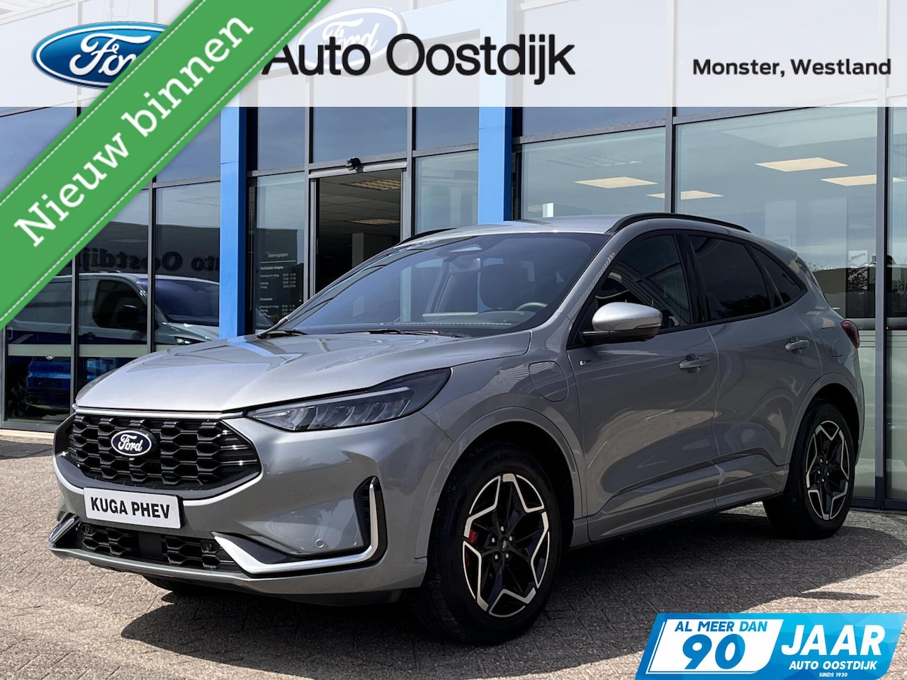 Ford Kuga - 2.5 PHEV ST-Line X 243PK Winterpack Adaptieve Cruise AGR-Stoelen 360-Camera B&O 19'' Velge - AutoWereld.nl
