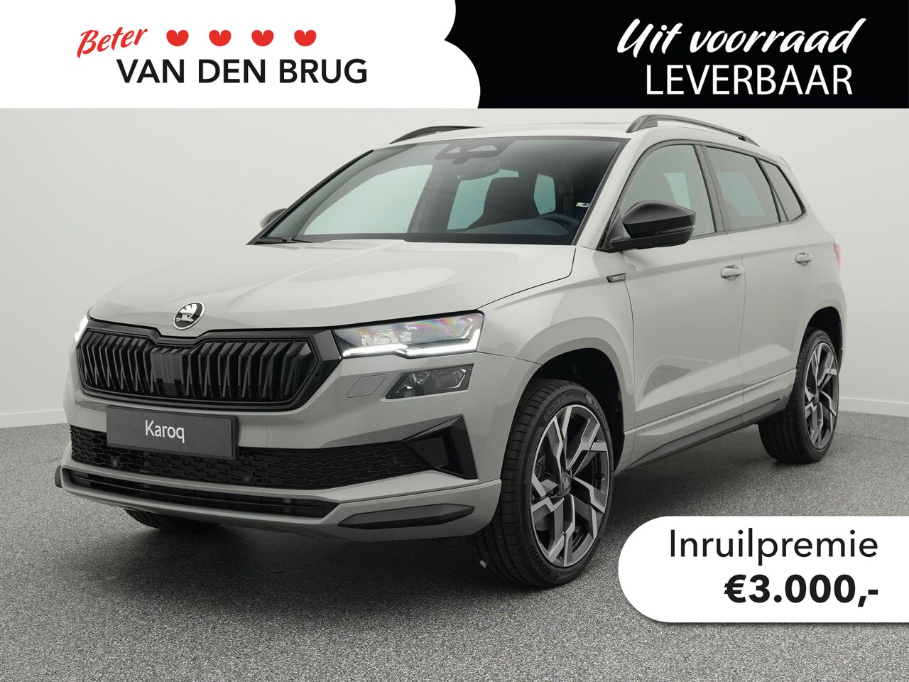 Skoda Karoq - Sportline Ultimate 1.5 TSI DSG | Trekhaak | Elektrische achterklep | Verwarmde voorruit | - AutoWereld.nl