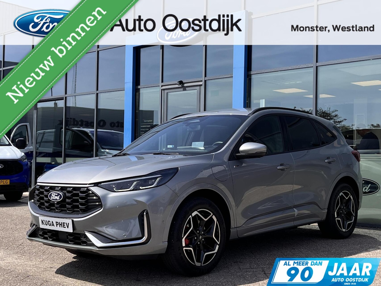 Ford Kuga - 2.5 PHEV ST-Line X 243PK Afn. Trekhaak Winterpack Adaptieve Cruise Matrix Koplampen AGR-St - AutoWereld.nl