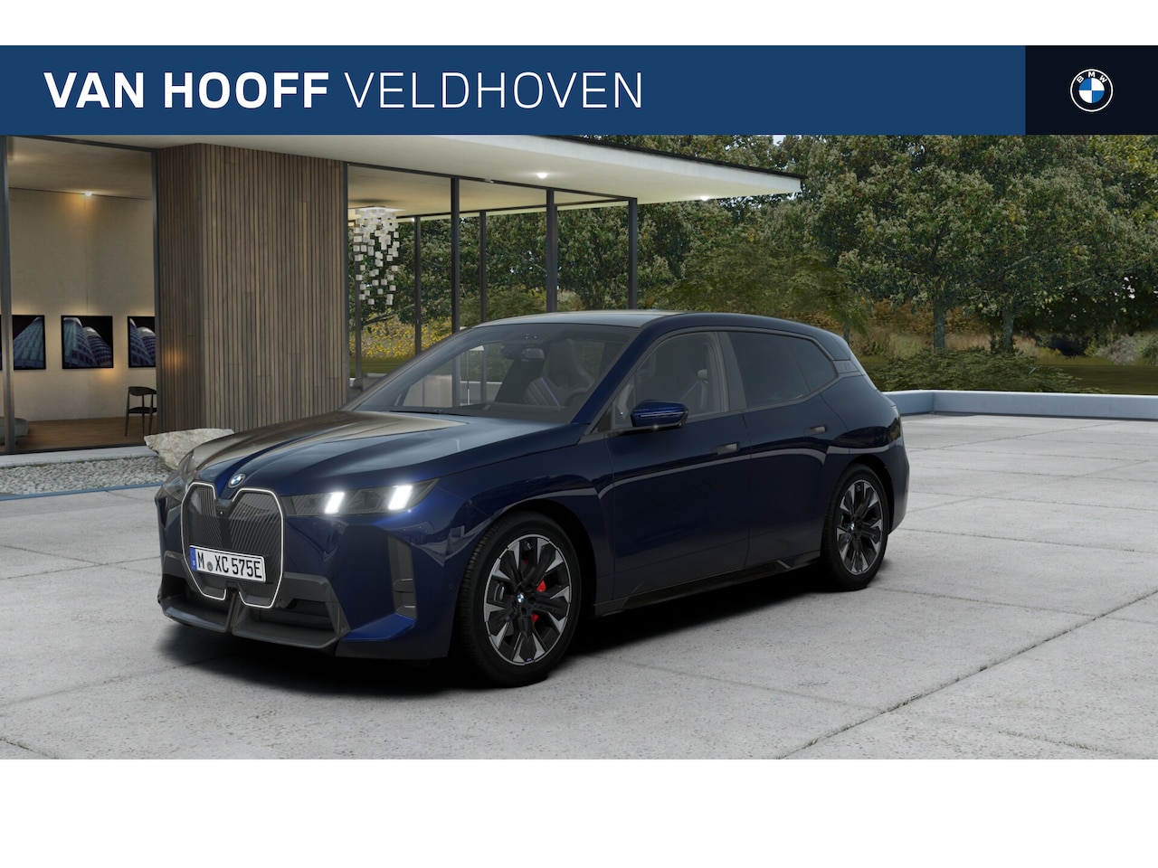 BMW iX - xDrive60 M Sport / Panoramadak Sky Lounge / Trekhaak / Parking Assistant Professional / M - AutoWereld.nl
