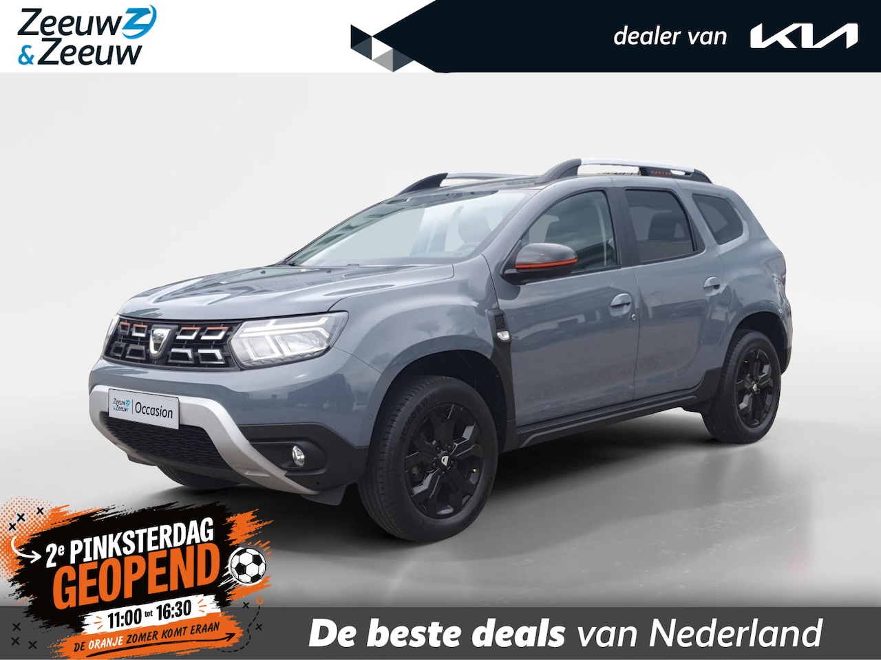 Dacia Duster - 1.3 TCe Extreme | Trekhaak | Navigatie | Rondom camera | Climate control | Dodehoek detect - AutoWereld.nl