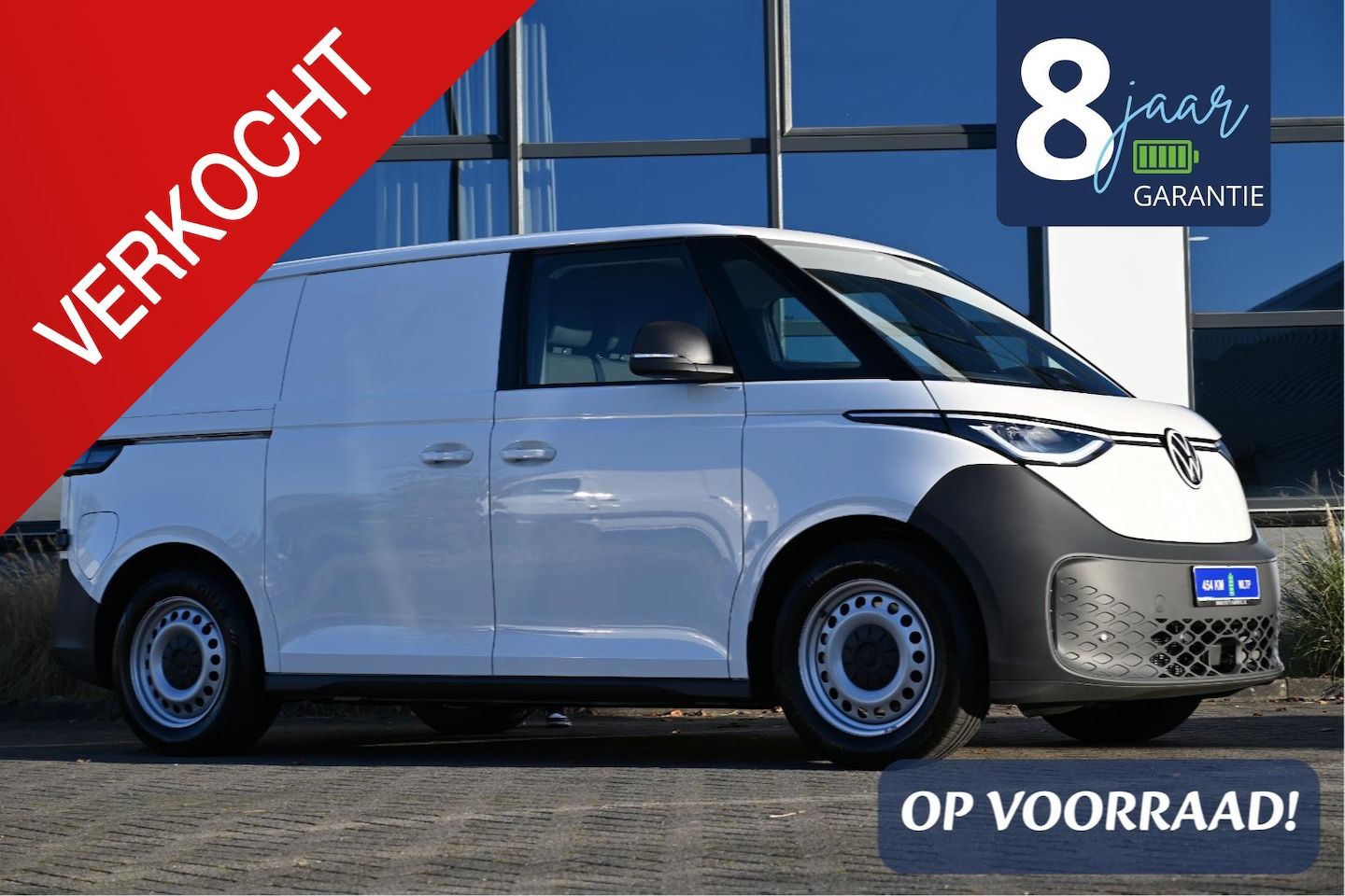 Volkswagen ID. Buzz Cargo - 79 kWh 100% nieuw 286pk GROOTSTE ACCUPAKKET 454 km | € 437 p.m. - AutoWereld.nl