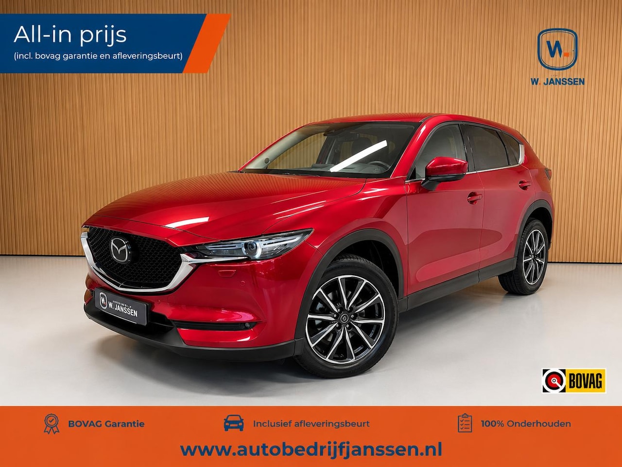 Mazda CX-5 - 2.5 SkyActiv-G 194 GT-M 4WD Trekhaak | Head up | Elektrische stoelen - AutoWereld.nl