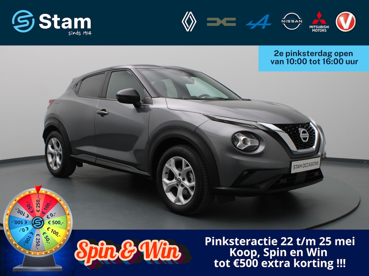 Nissan Juke - Hybrid Tekna 114pk BOSE | 360° Camera | Adapt. Cruise | Parkeersens. v+a | Stoel-/voorruit - AutoWereld.nl