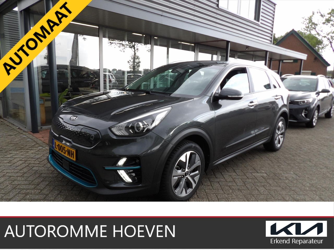 Kia e-Niro - 39,2kWh AUTOMAAT DynamicLine SOH 100% Org. Ned. - AutoWereld.nl