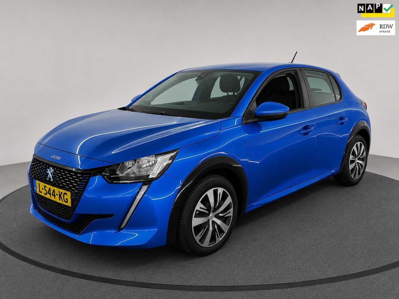 Peugeot e-208 - EV Active 50 kWh|NAVI|AIRCO|ELECTRIC| - AutoWereld.nl