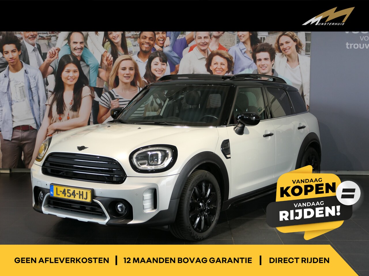 MINI Countryman - Mini 1.5 Cooper MINI Yours - Dealer onderhouden! - Afneembare trekhaak - Camera - Voorruit - AutoWereld.nl