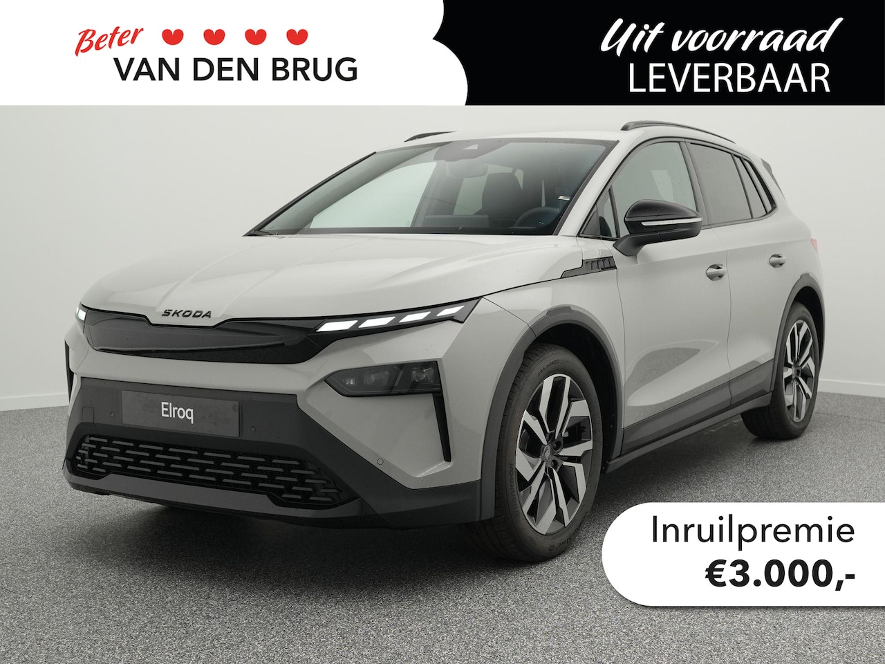 Skoda Elroq - Sportline 60 | Trekhaak | Matrix LED | Elektrische achterklep | Stoelverwarming | Keyless - AutoWereld.nl