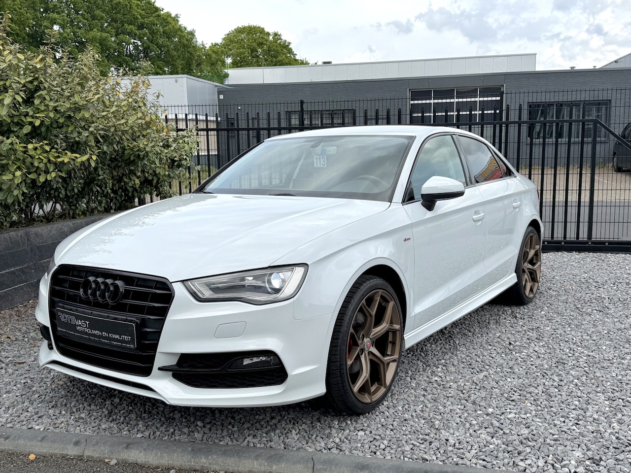Audi A3 Limousine - 1.4 TFSI S-Line Navi|Leer|Xenon|PDC|Cruis Wit - AutoWereld.nl