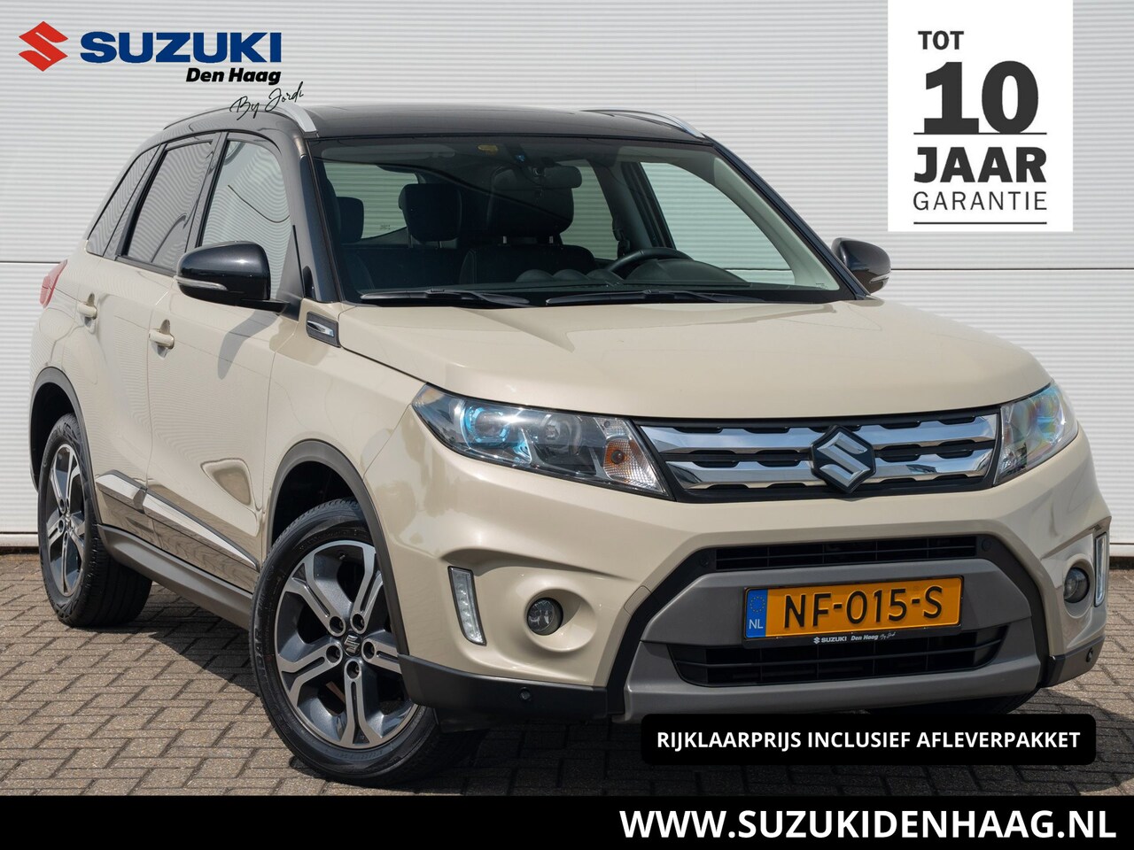 Suzuki Vitara - 1.6 High Executive Automaat| Panoramadak| Apple/ Android carplay | Parkeersensoren V+A|Key - AutoWereld.nl