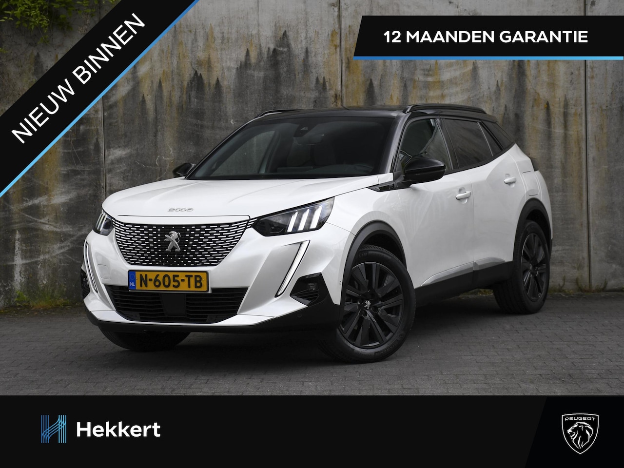 Peugeot e-2008 - EV GT Pack 50 kWh 136pk Automaat 18''LM | DODE HOEK | STOELVERW. VOOR | ADAPT. CC | CAMERA - AutoWereld.nl