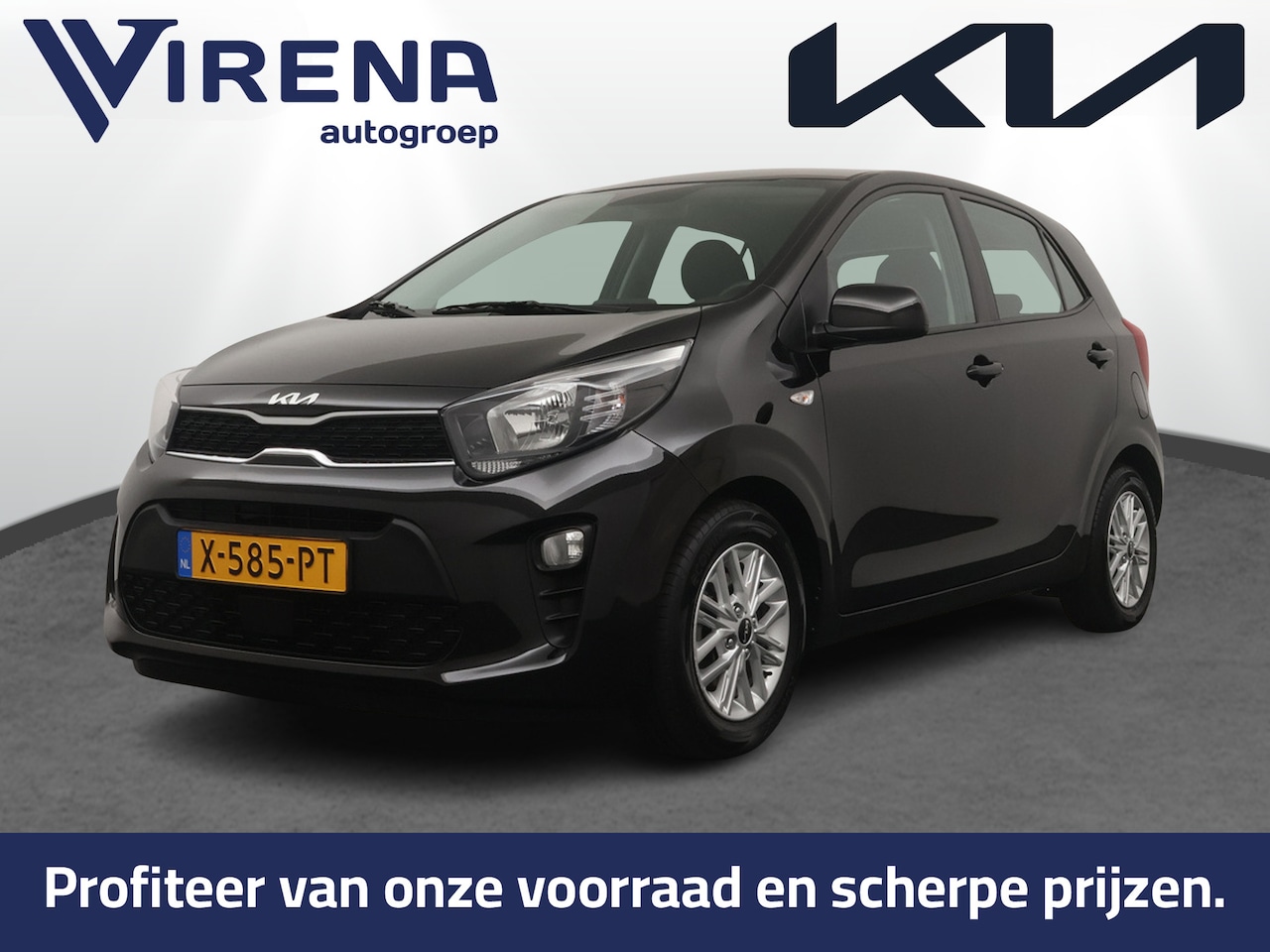 Kia Picanto - 1.0 DPi DynamicLine Automaat - Airco - Apple Carplay / Android Auto - Achteruitrijcamera - - AutoWereld.nl