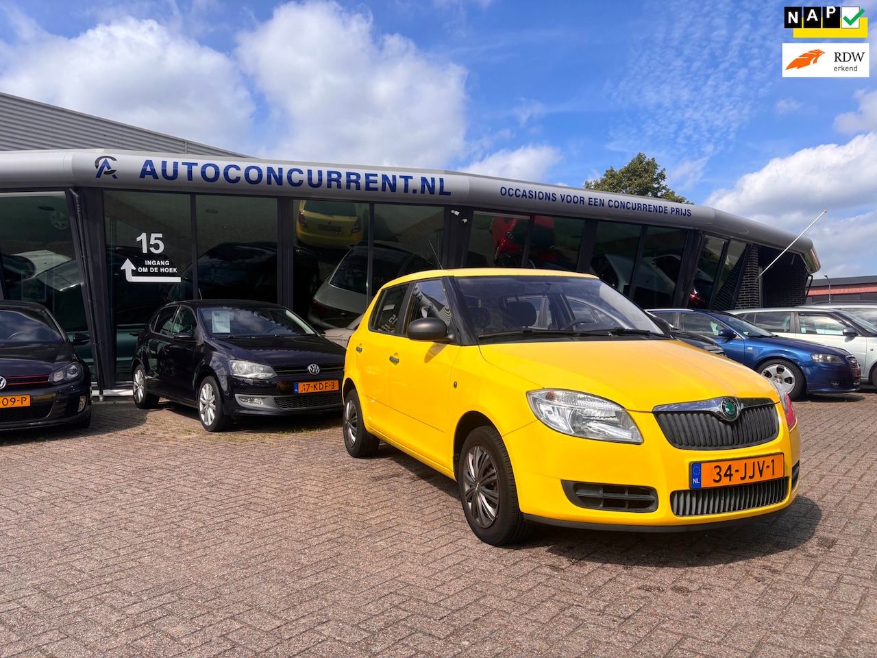 Skoda Fabia - 1.2 Classic 1.2 Classic, Nieuwe APK, Inruil mogelijk. - AutoWereld.nl