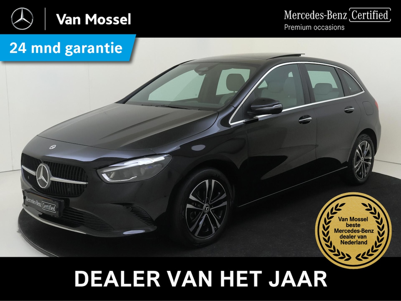 Mercedes-Benz B-klasse - 250 e Business Line / Stoelverwarming / Panorama-schuifdak / Achteruitrijcamera / Sfeerver - AutoWereld.nl