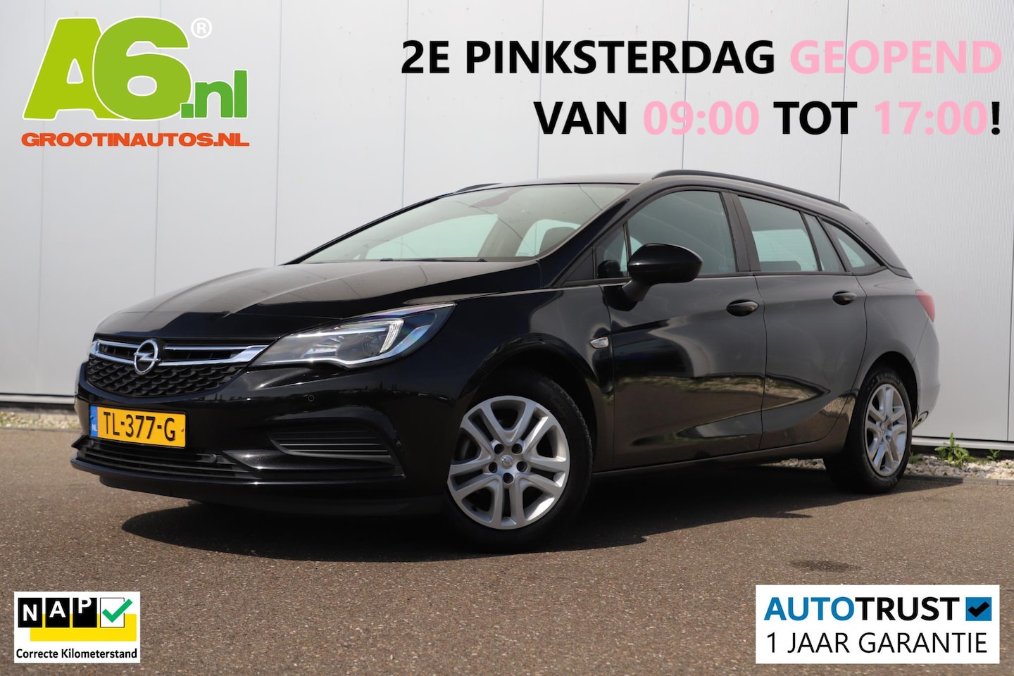 Opel Astra Sports Tourer - 1.0 Online Edition Trekhaak Navigatie Airco Cruise Control Parkeersensor - AutoWereld.nl