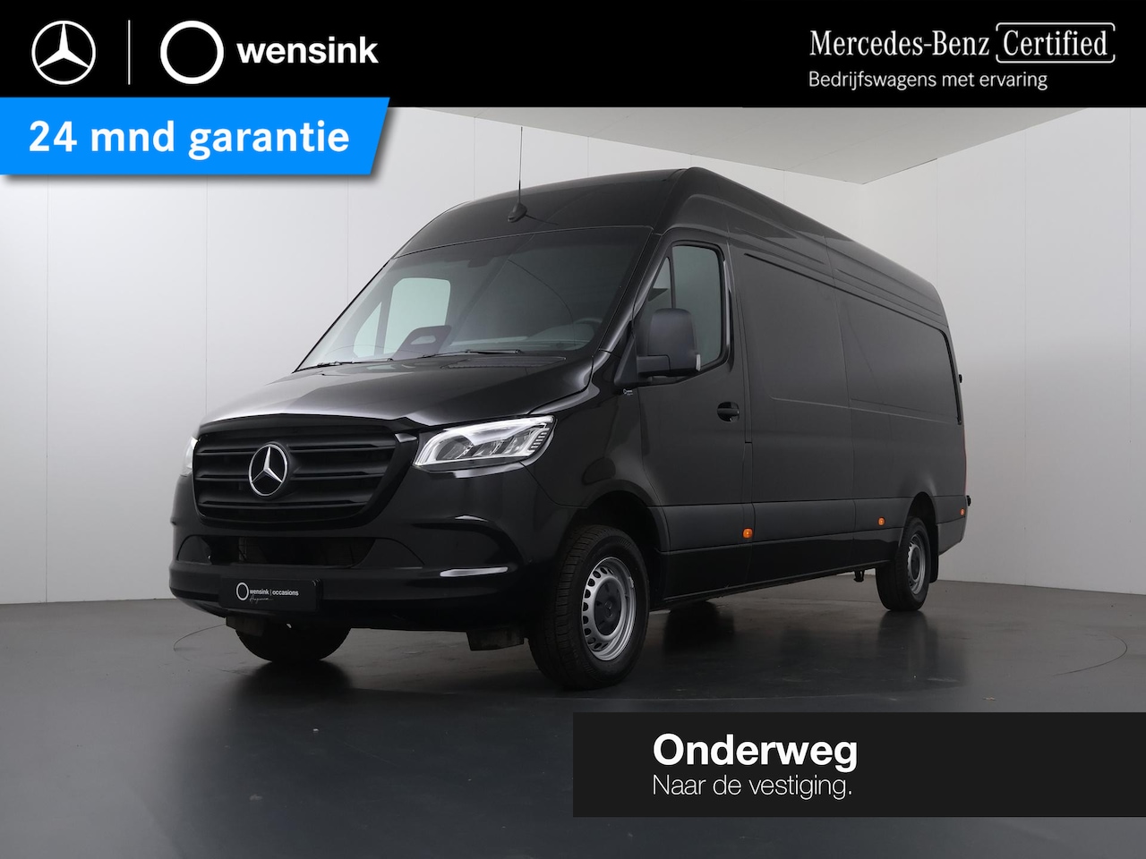 Mercedes-Benz Sprinter - 317 CDI | Aut. | L3 H2 | Pro | Led | Metallic | Bumpers in kleur | 3-zits | Navigatie | Pa - AutoWereld.nl