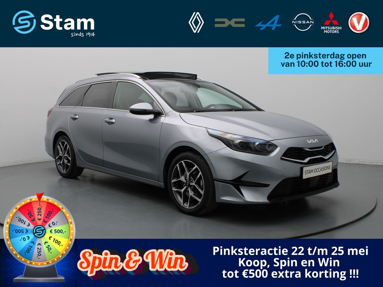 Kia Cee'd Sportswagon - Ceed 1.5 T-GDi MHEV ExecutiveLine Camera | Adapt. Cruis | Parkeersens. v+a | Trekhaak - AutoWereld.nl