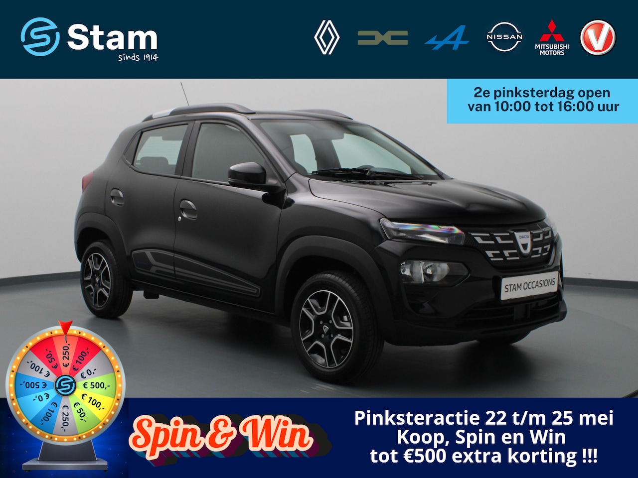 Dacia Spring - Comfort 27 kWh Airco | Radio | Begrenzer - AutoWereld.nl