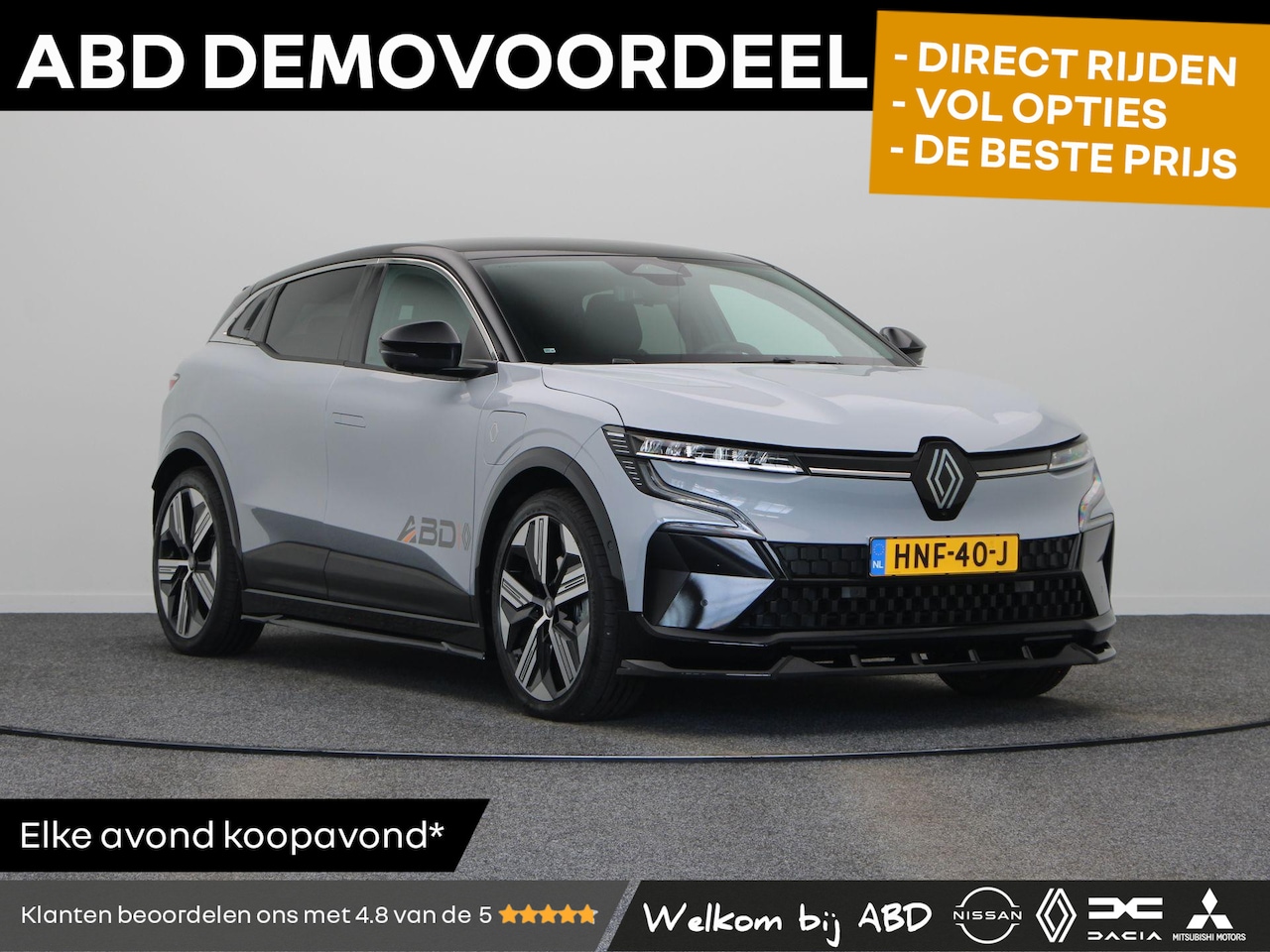 Renault Mégane E-Tech - 220pk Iconic 60 kWh | Sport Design Pakket | Active driver assist | 360 graden camera | Har - AutoWereld.nl