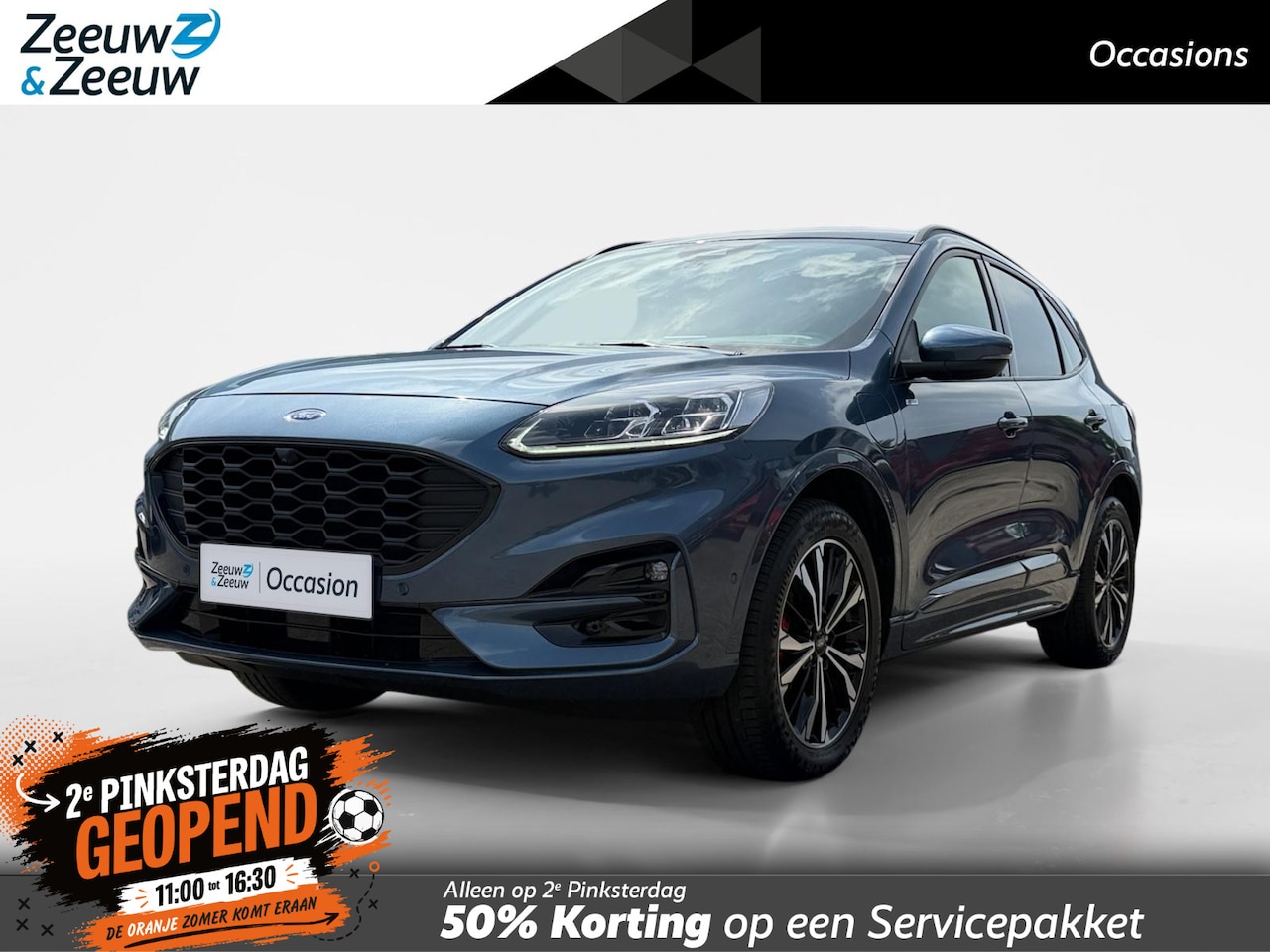 Ford Kuga - 2.5 PHEV ST-Line X | Dealer onderhouden | NL auto | Automaat | Panorama dak | Adaptief cru - AutoWereld.nl