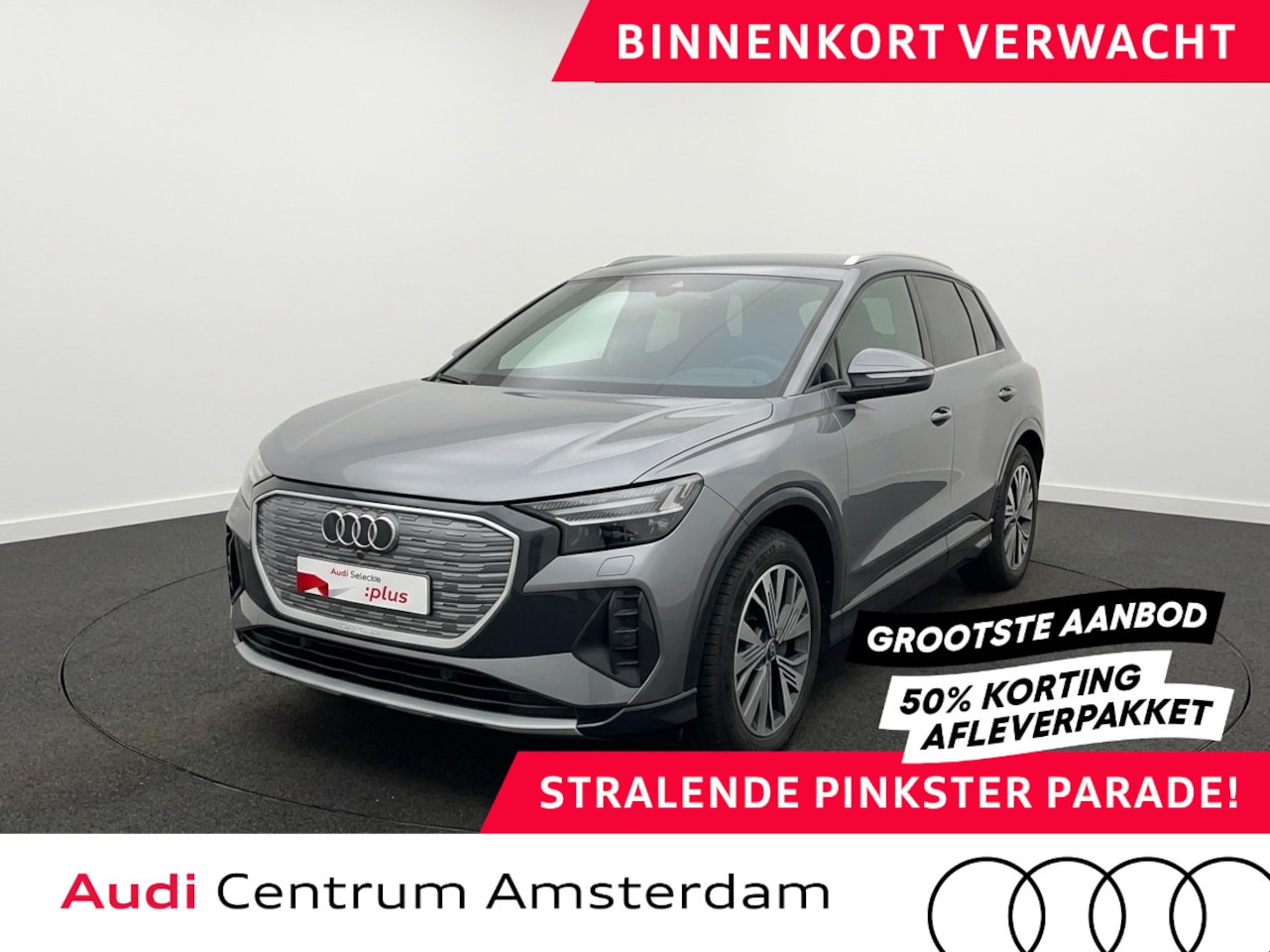 Audi Q4 e-tron - 40 Advanced edition 77 kWh 204pk | Parkeercamera | Stoelverwarming | Navigatie | Keyless P - AutoWereld.nl