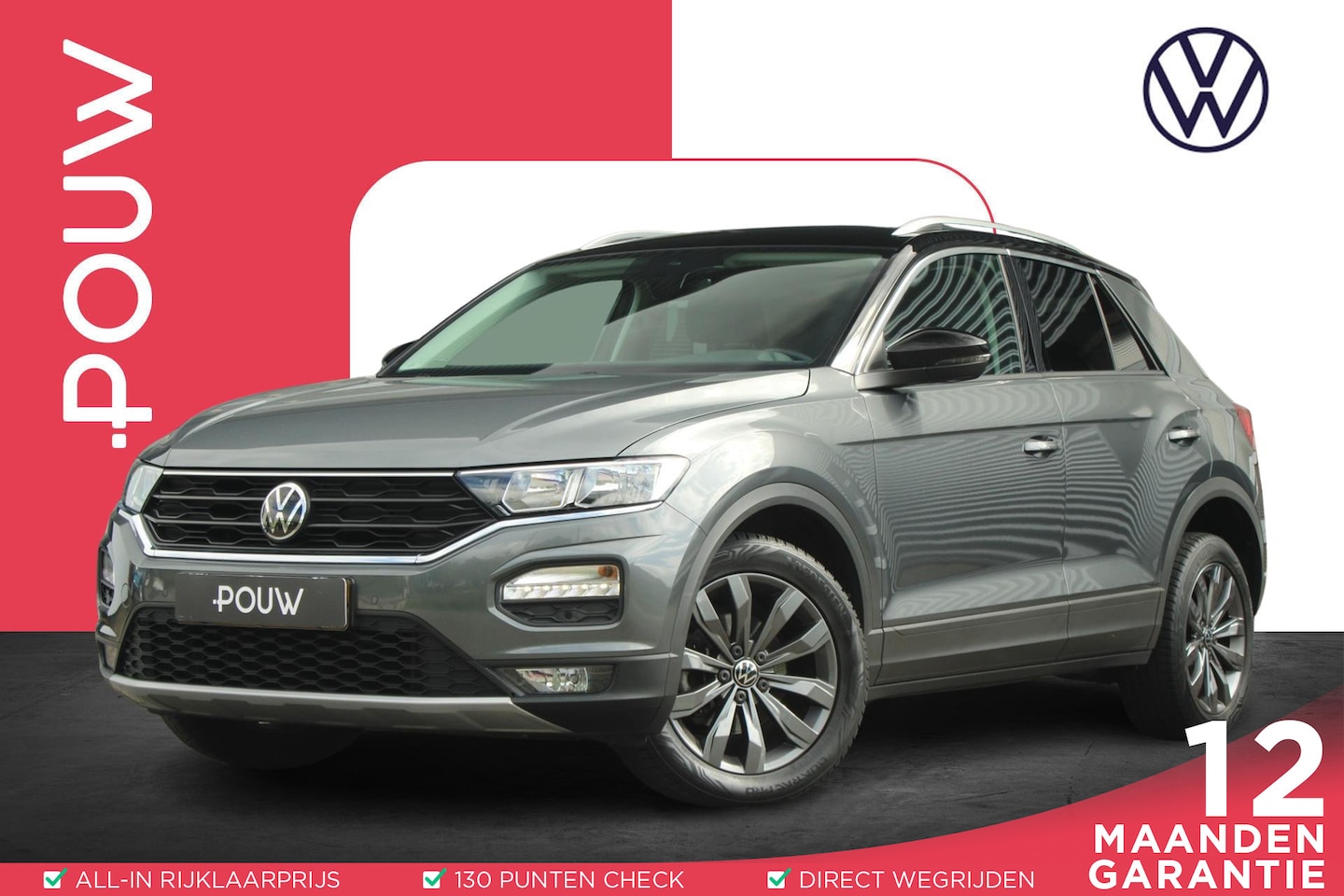 Volkswagen T-Roc - 1.5 TSI 150pk DSG Style | Digital Cockpit Pro | Camera Achter | Apple Carplay & Android Au - AutoWereld.nl