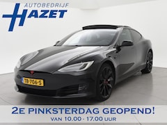 Tesla Model S - 100D PERFORMANCE P100D 612 PK + 21 INCH | AUTOPILOT | CARBON | SCHUIFDAK| LUCHTVERING