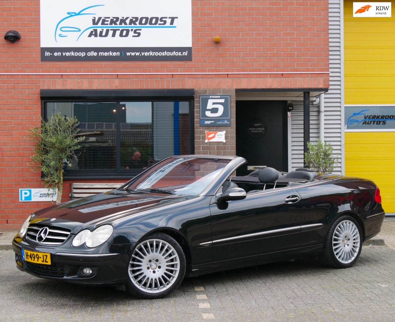 Mercedes-Benz CLK-klasse Cabrio - 320 CDI Elegance.automaat.zeer mooie en zeer goed onderhouden auto - AutoWereld.nl