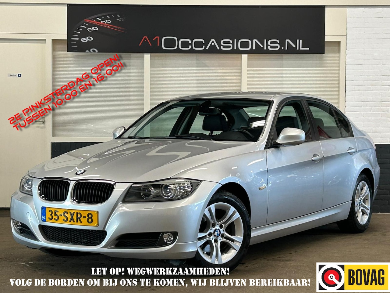 BMW 3-serie - 320i Luxury Line + LEDER - AutoWereld.nl