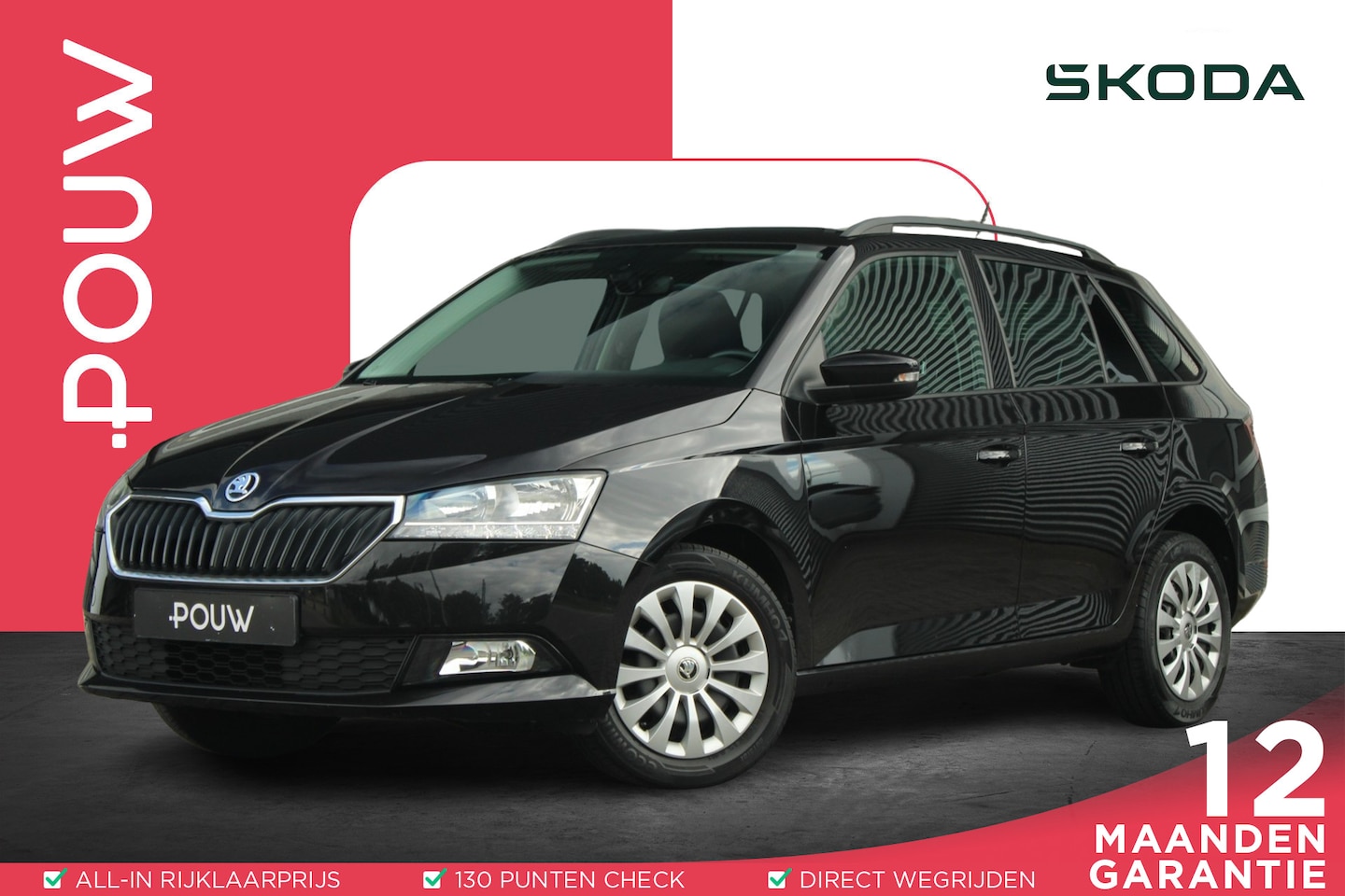 Skoda Fabia Combi - 1.0 TSI 95pk Ambition | Parkeersensoren Achter | Climate Control | Apple CarPlay/ Android - AutoWereld.nl