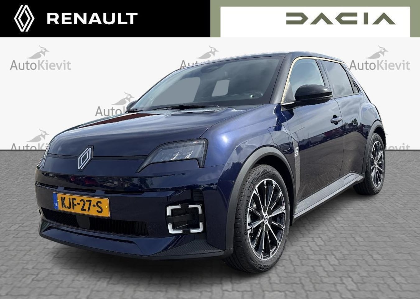 Renault 5 - comfort range techno 52 kWh - pack winter / 18'' diamantées noir 'chrono' - AutoWereld.nl