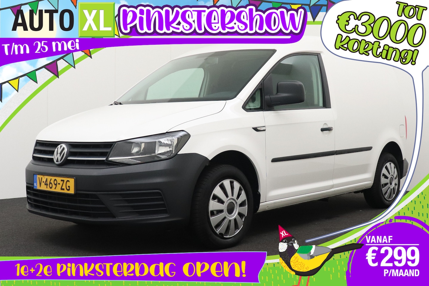 Volkswagen Caddy - 2.0 102 PK TDI Trendline Bluetooth Betimmerd - AutoWereld.nl