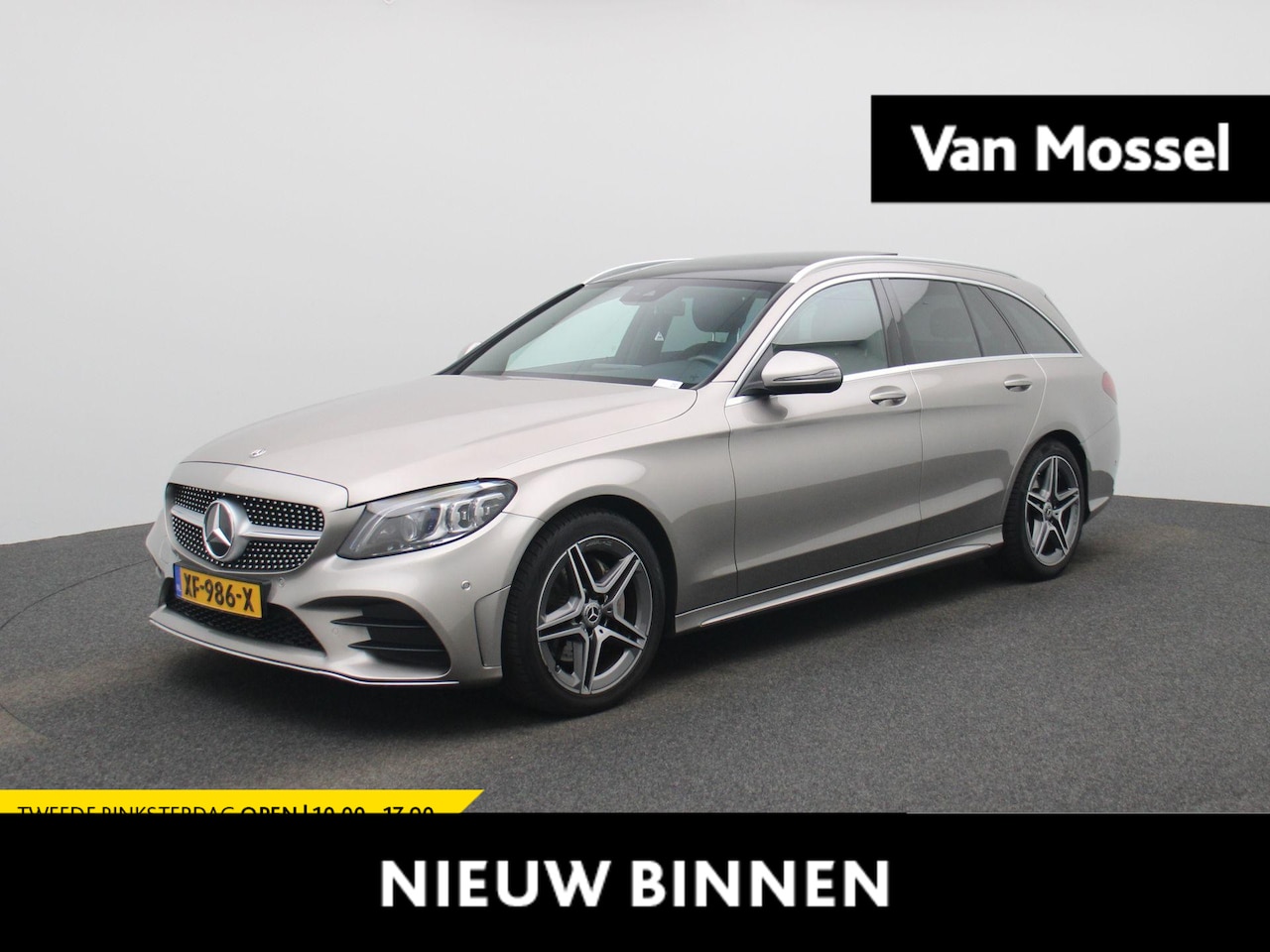 Mercedes-Benz C-klasse Estate - 180 Business Solution AMG | Apple Carplay/Android Auto | Panoramadak | Camera | Parkeersen - AutoWereld.nl