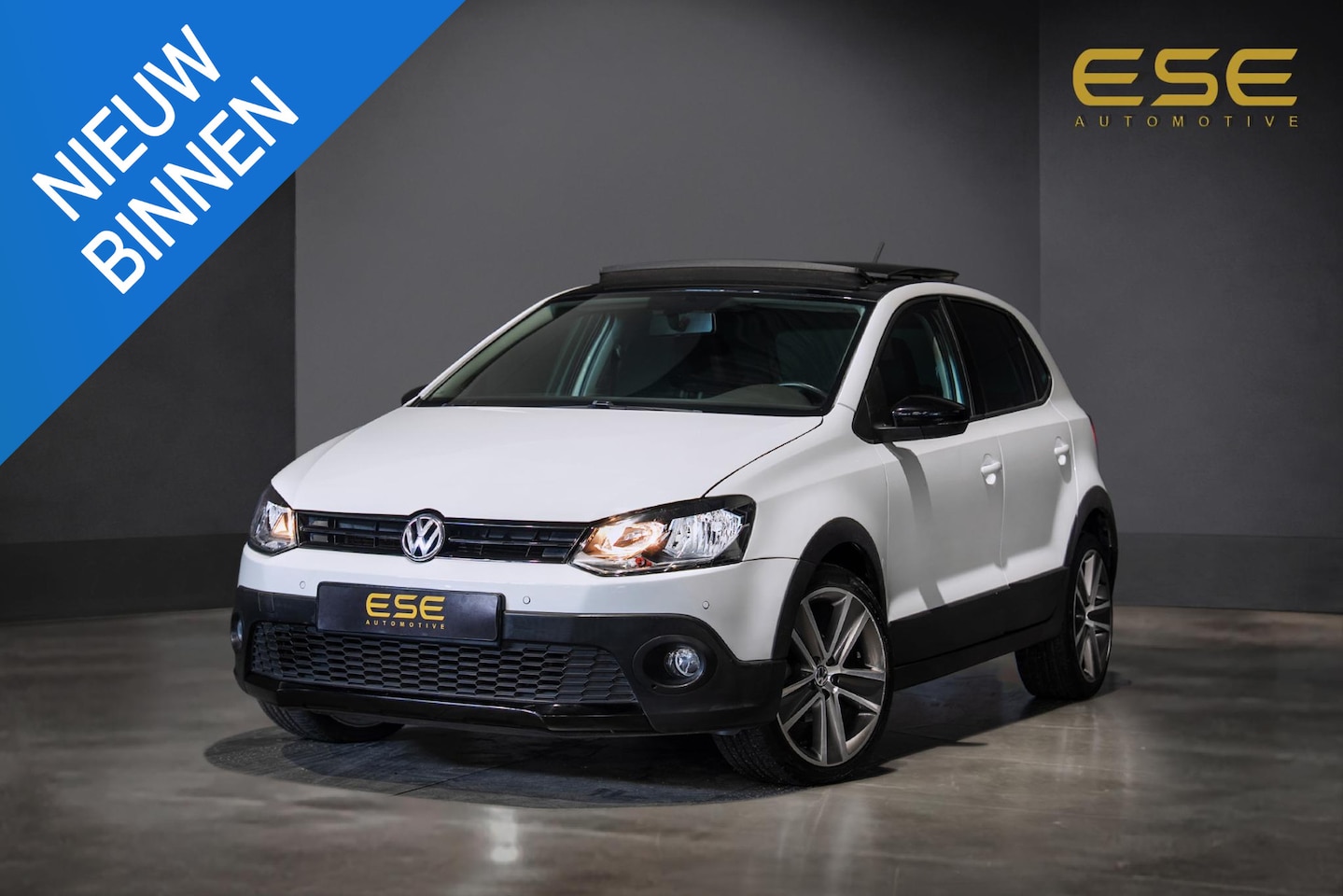 Volkswagen Polo - 1.2 TSI Cross | Airco | Cruise | Panorama | Parkeersensoren - AutoWereld.nl