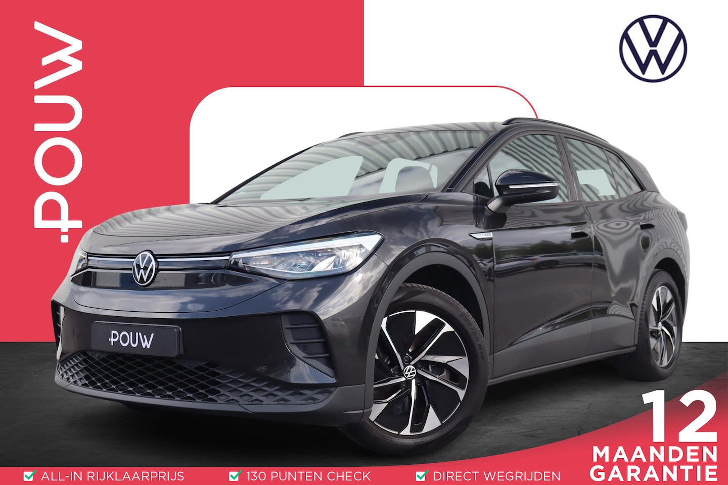 Volkswagen ID.4 - 204pk Pro 77 kWh | SoH 96% | Apple Carplay/Android Auto | Adaptive Cruise - AutoWereld.nl