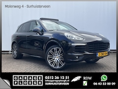 Porsche Cayenne - 3.0 S E-Hybrid Pano Bose Trekhaak SportChrono Luchtvering Stoelverw+Ventilatie Export?