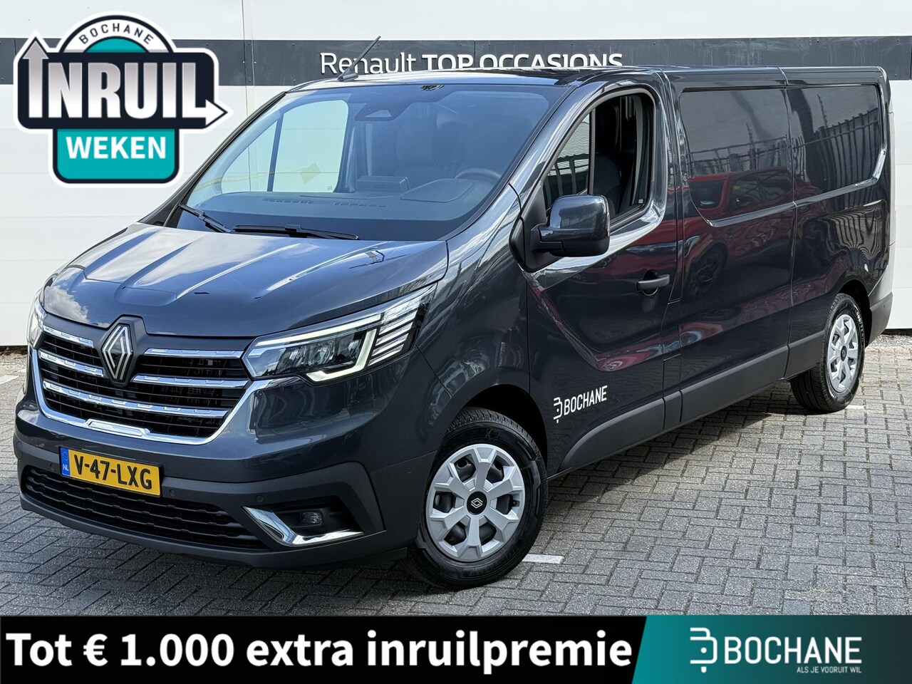 Renault Trafic E-Tech - T29 L2H1 Advance 52 kWh (SNEL LADEN) Trekhaak | Camera | Navigatie - AutoWereld.nl
