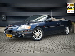 Chrysler Sebring Cabrio - 2.7i-V6 24V LX Convertible | Uniek | 16dkm | Org. NL | 1e eig. | Airco | Leder | Metalic |