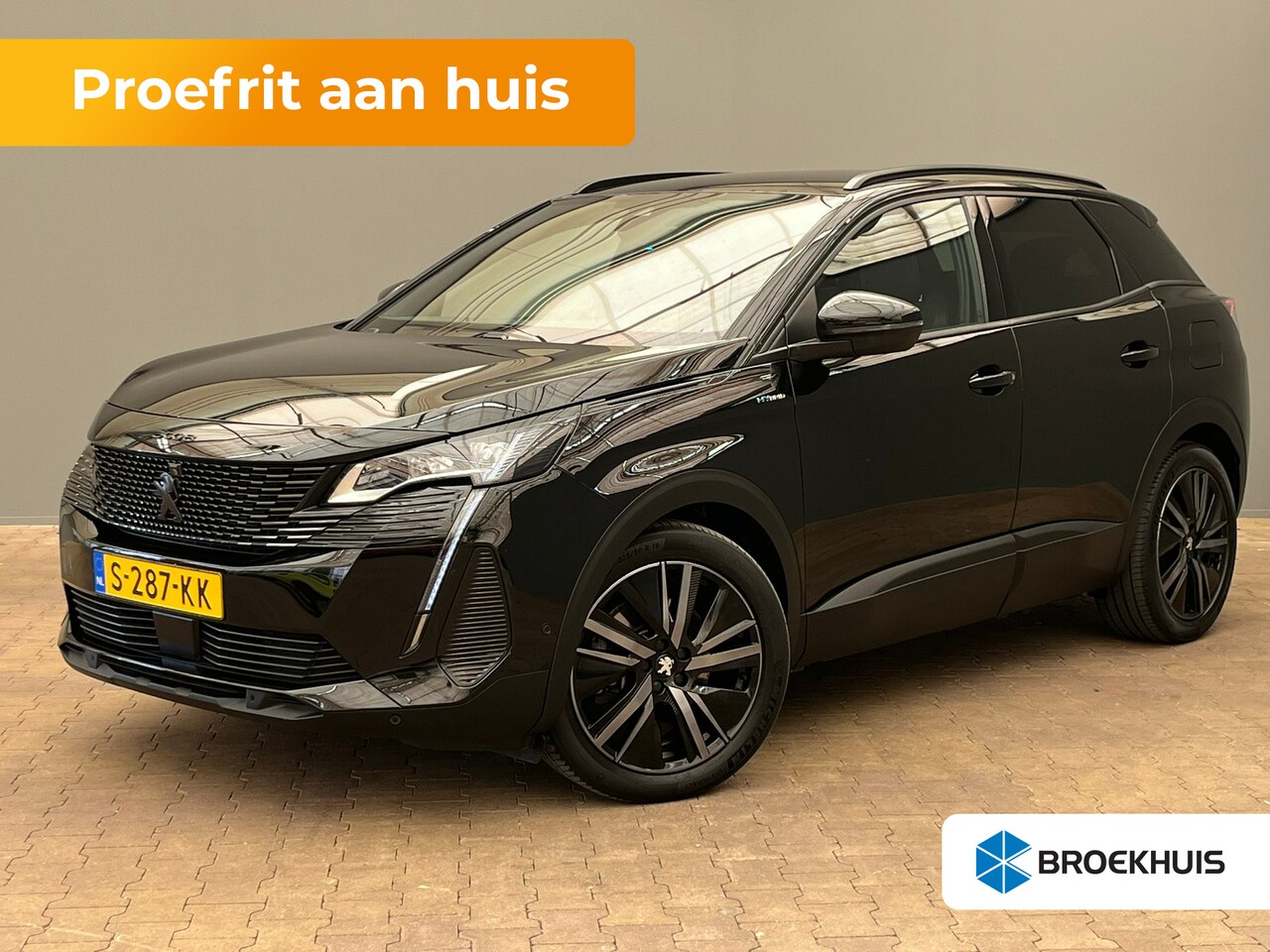 Peugeot 3008 - 1.6 HYbrid 225 GT Pack Business Black Pack | Elek. Stoelen | Camera | Leer/Alcantara | Foc - AutoWereld.nl