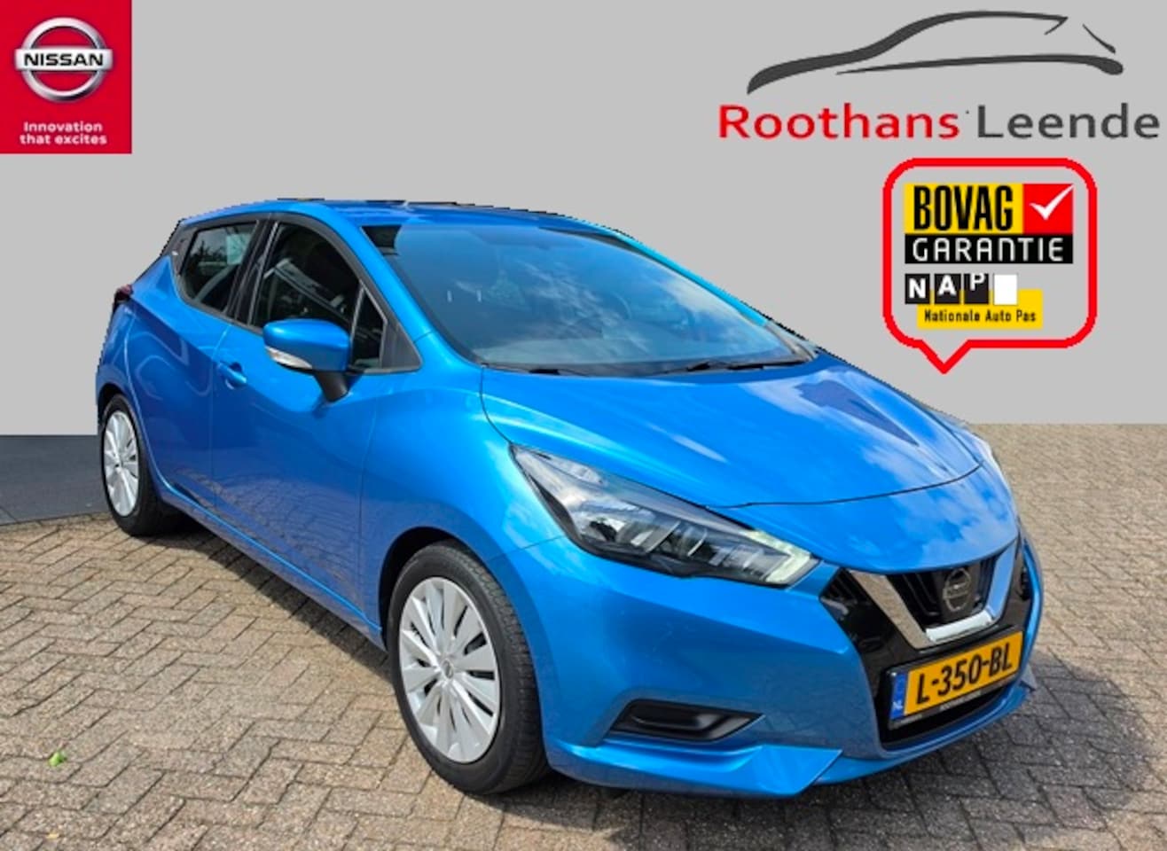 Nissan Micra - 1.0 92PK IG-Turbo N-Design - Trekhaak - Android Auto & Apple CarPlay - AutoWereld.nl