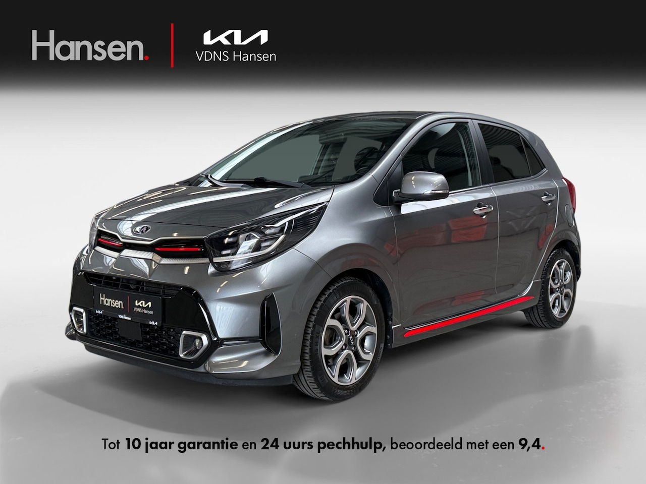 Kia Picanto - 1.0 DPi GT-Line I Leder I Camera I Cruise Control I Climate Control - AutoWereld.nl