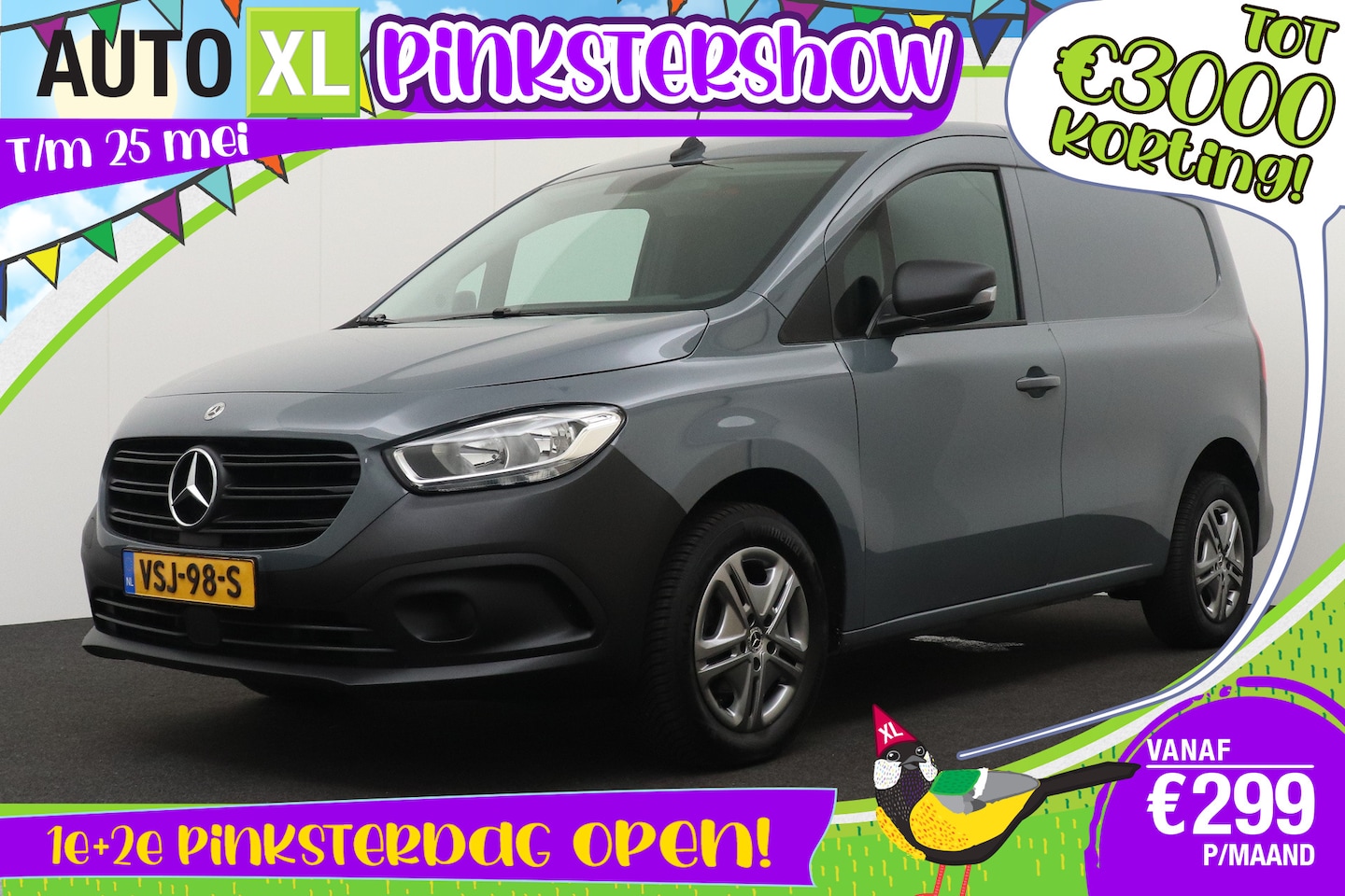 Mercedes-Benz Citan - 108 75 PK CDI L1 Pro Camera Carplay DAB - AutoWereld.nl