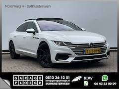 Volkswagen Arteon - 2.0 TSI 4Motion R Virtual Trekhaak Pano Elek.Trekhaak Leer DynAudio Standkachel BOMVOL