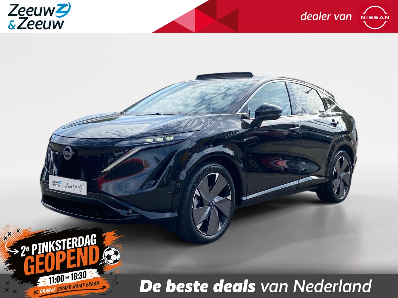 Nissan Ariya - Evolve 91 kWh | €4.000,- voorraad korting | Navigatie | Apple Carplay | Android Auto | Lan - AutoWereld.nl